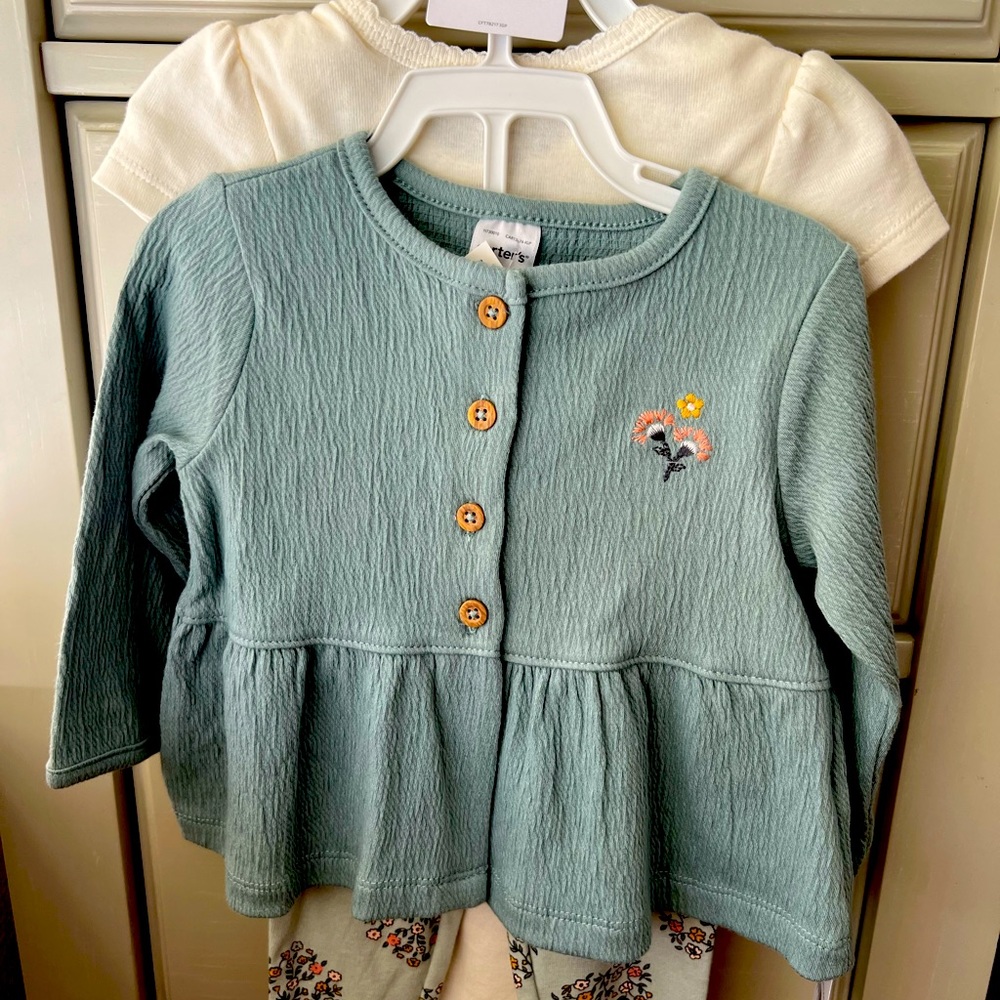 Carters 3 piece set